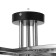 Chandelier 6591180/5 E27 40W silver 60x60x24 cm Bayerlux