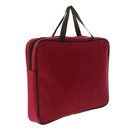 Folder with handles A4 textiles, 350 x 270mm, office, PDM-111, Burgundi-1