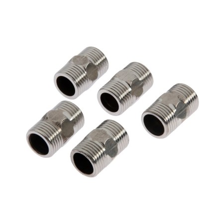 Nipple Zein, 1/2 ", external thread, stainless steel, packing 5 pcs.