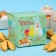 Cookies with Easter wishes of 35 g, "Light Easter" (mint), 5 pieces in the package