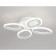 LED ceiling LED with Ambrella Light, Original, FA4485, 4XLED, 34 W, 2890LUM, 3000-6400K, white color, white