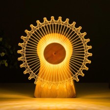 The touch of the “wheel” LED is spinning 6W USB 15x4x16 cm Risalux