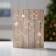 LED figure "Stars" 13 × 16 × 5 cm, cardboard, battery AAX2 (not in the kit), glow warm white