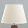 Alberte table lamp E27 40W Chocolate 25x25x36cm Risalux