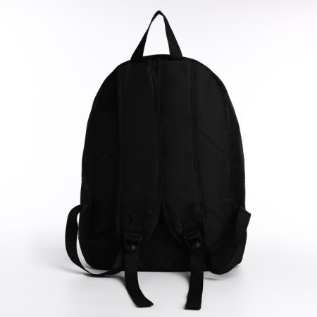 School Youth Backpack "Anime", 33x13x37, lightning department, n/pocket, black-3