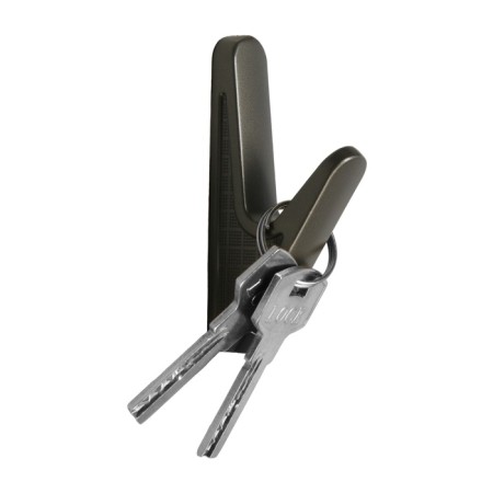 Furniture hook Cappio fawn, one -rod, color graphite, 3 pcs.-1