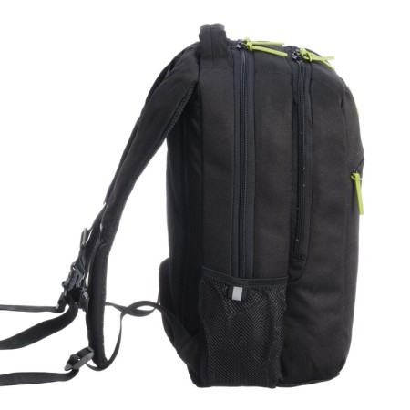 School backpack, 39 x 26 x 19 cm, Grizzly, ergonomic back, laptop department, black-3