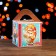 Gift box "Bunny", large cube, 12 x 12 x 12 cm