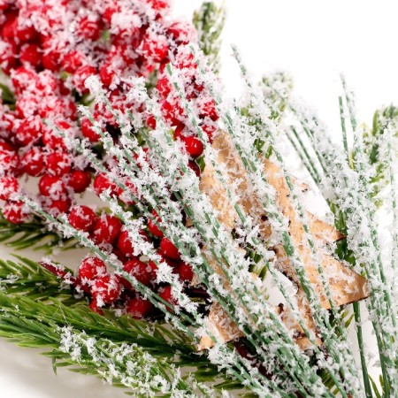 New Year. Decor "Winter mood", twig, 30 × 12 × 5 cm-3