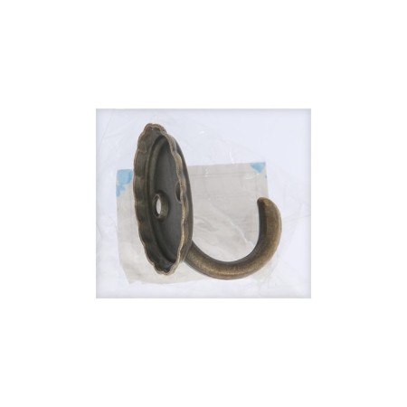 Hook furniture tundra TKO018, one -rod, old bronze-4