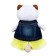 Soft toy "Lee-Lee in jeans vest and yellow dress", 27 cm