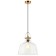 Suspension lamp Bell 1xe27 40W, size 30x30x35.5-150 cm, bronze color