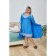 Female suit, size 60, blue color