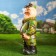 Garden figure "Hunter with a gun" 63x35x23cm