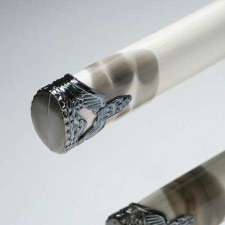 Suv. Product Katana 3V1 on a stand, scabbard wood, white smoke gloss 51/77/104cm-5