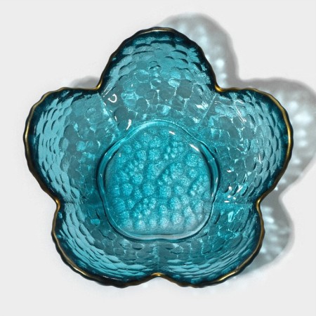 Glass Figure Salad "Flower", 150 ml, 12 × 5 cm-1
