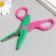 Scissors of embossed "Flower" (set 5 pcs) 13 cm mix