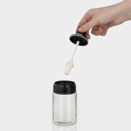 Capacity for oil "Glade", with a culinary brush-4