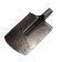 Baying shovel, rectangular, tuleka 40 mm, without cuttings, Greengo