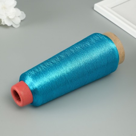 Lurex thread for creativity 3500 m, turquoise-1