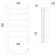 Terminus electric heated towel rail "Victoria" P6, 400x650 mm, chrome