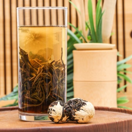 Chinese bound green tea, 50 g, chrysanthemum-4