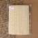 Knitted lace, 37 mm × 10 ± 1 m, beige color