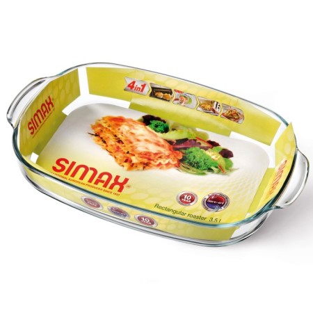 Simax baking form, with handles, 3.5 l-1