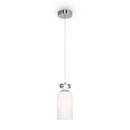 Suspended lamp Freya Fr5365PL-01CH Pitch, 100x100x1650 mm, E14, 1x40W, chromium color