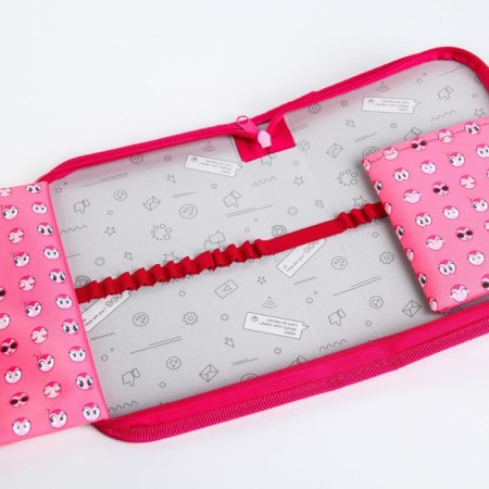 Penal frame, 1 section, 140x210x40 mm, hinged pocket, fabric, My Little Pony-5
