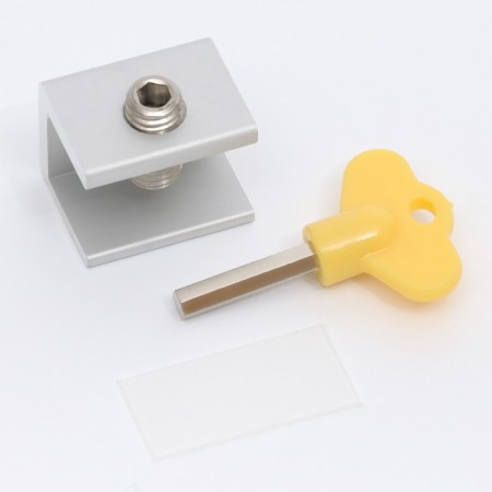 Loading and windows lock, yellow, 16 mm-2