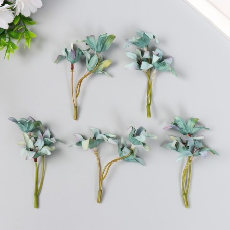 Flowers for decorating "Lilenik" lilac-blue 8.5 cm-2