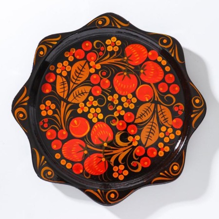 Board "Strawberry", 15 × 0.5 cm, Khokhloma-5