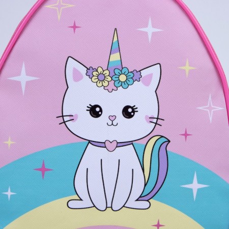Baby backpack for girls Kitty Unicorn, 23x20.5 cm-1