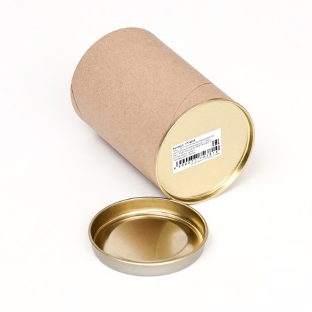 Tubus 73x110 mm (90 mm inner height), cardboard, metal cover-5