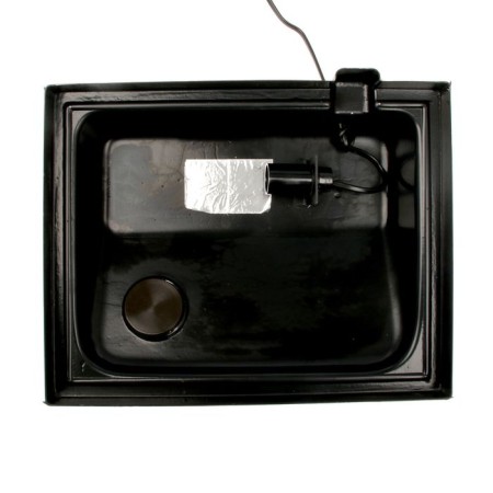 Aquarium "Column" with a lid, 36 liters, 32 x 25 x 45/50.5 cm, wenge-3