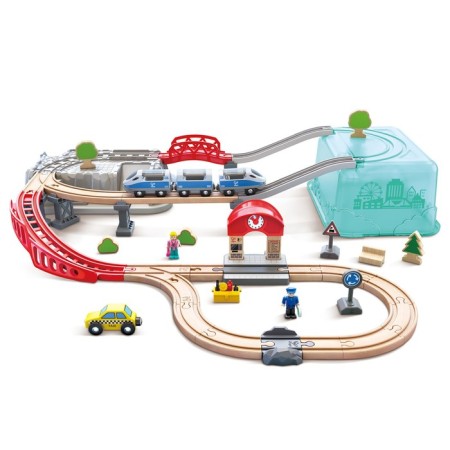 Game set of the railway "City train"