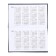 Purple Dated Pocket 2025, 155 x 95mm 64 sheets, Devente.Matrix, solid cover of leatherette with foam rubber, embossing, block 70, blue