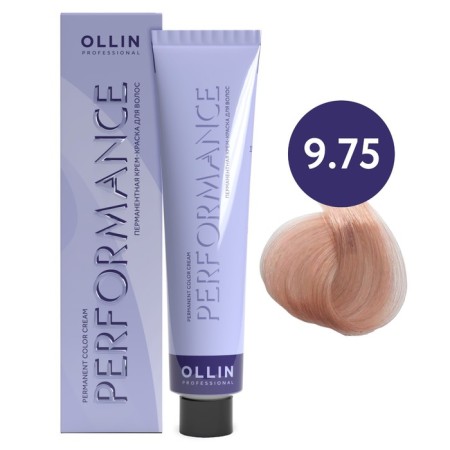 Hair carrier permanent cream, tone 9/75, blond, brown-mahagonon, 60 ml