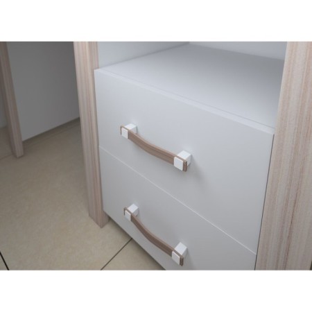 Low cabin, 600 × 360 × 520 mm, caramel / white color-1