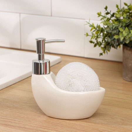 A dispenser for a detergent with a stand for the sponge of the VOSTARY CALLY, 160 ml-4