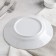 Porcelain plate "Dragonfly", d = 20 mm, white