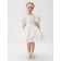 Dress Children's Minaku: Partydress, white color, height 110 cm