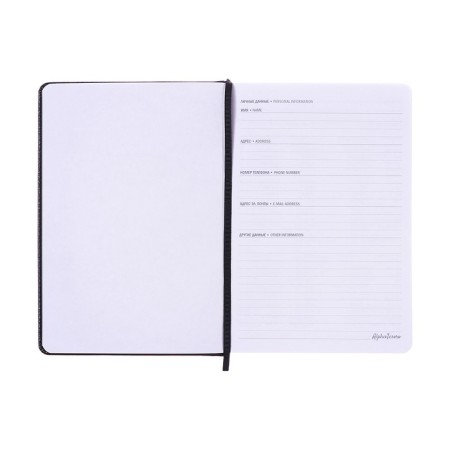 Diary Native A5, 144L Russia, TV Region, BL 80g/m2, graphite+brown-4
