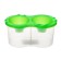 A set of glasses of double 300 ml 2pcs Calligrata SN-3, Green