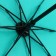 Women's Mechanical “Flowers” ​​umbrella, 8 spokes, d = 95, turquoise color