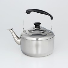 Kettle with stainless steel whistle, 3 l, chrome color
