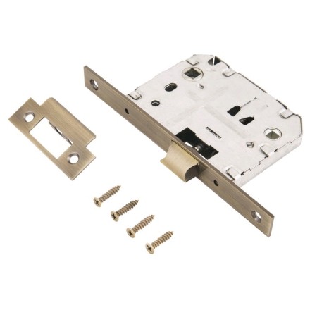 Latch "Allur Art" L7050S MAB, without pens with a latch, bar 18 mm color matte bronze