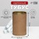 TUBUS 63x100 mm (80 mm inside height), cardboard, metal cover