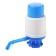 Water pump Luazon, mechanical, large, under a bottle of 11 to 19 l, blue